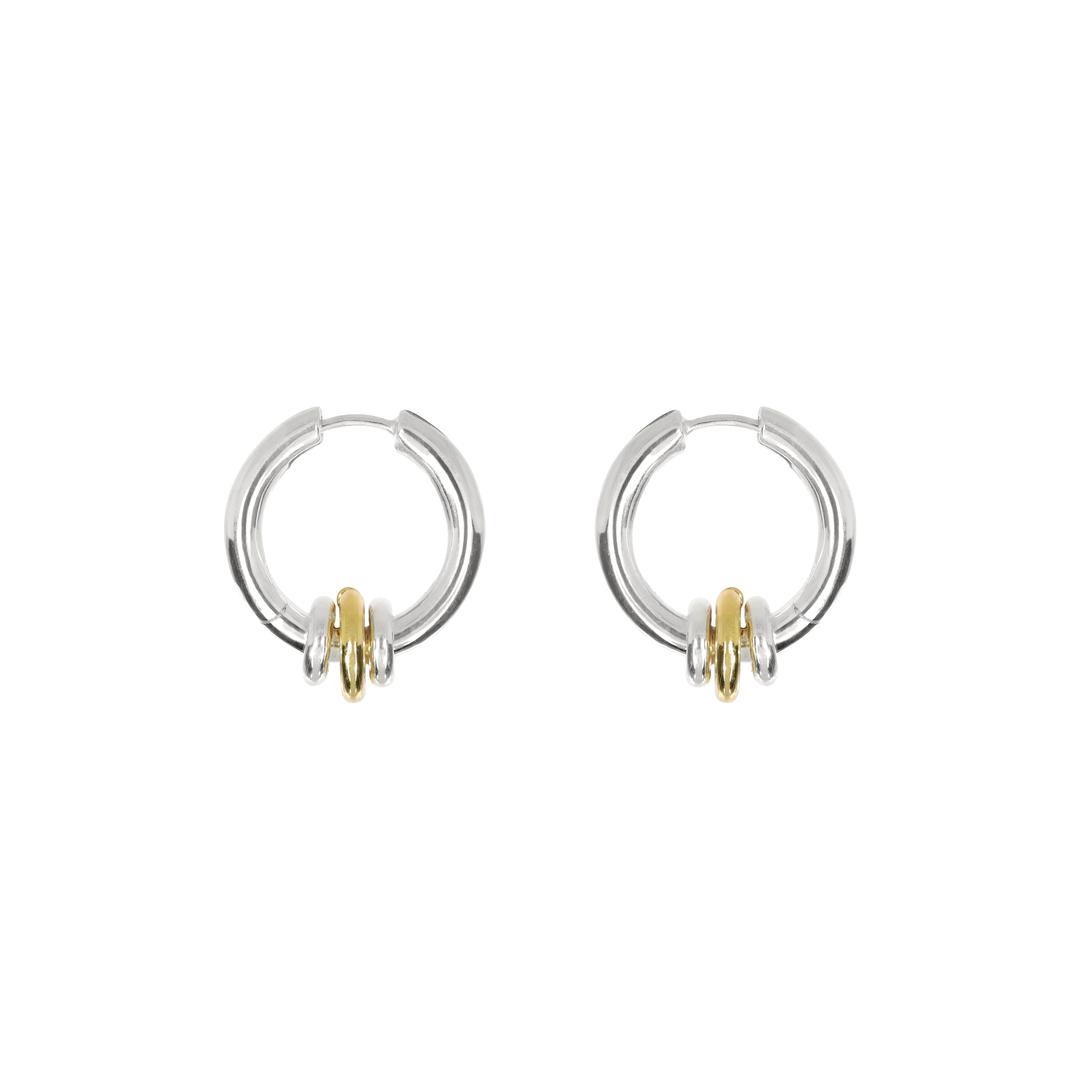 NM Gold Ring Earrings