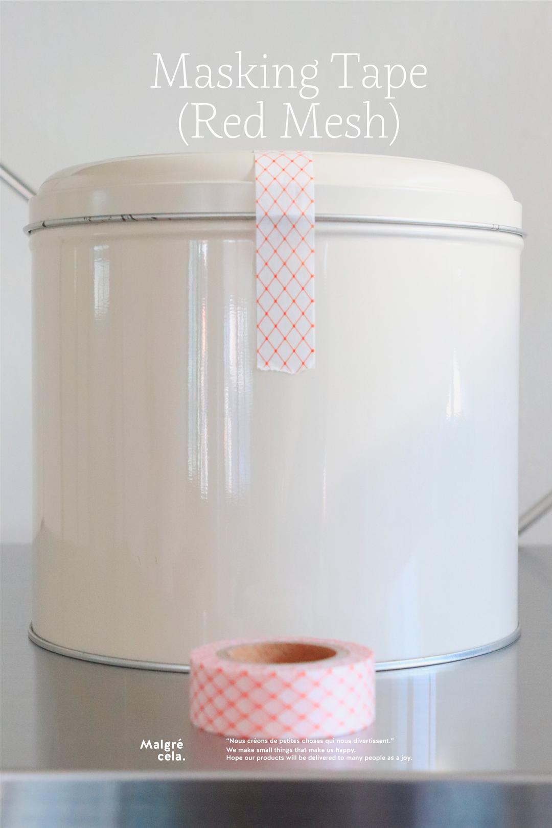Masking tape - Red mesh