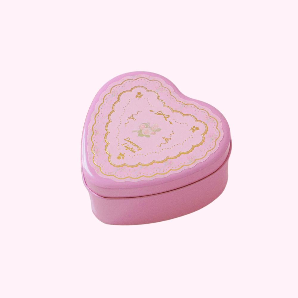 [드리미라이츠] Romantic heart tin case