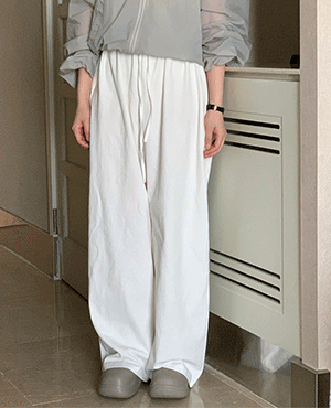 봉주르프로젝트 cotton banding pants (2color)