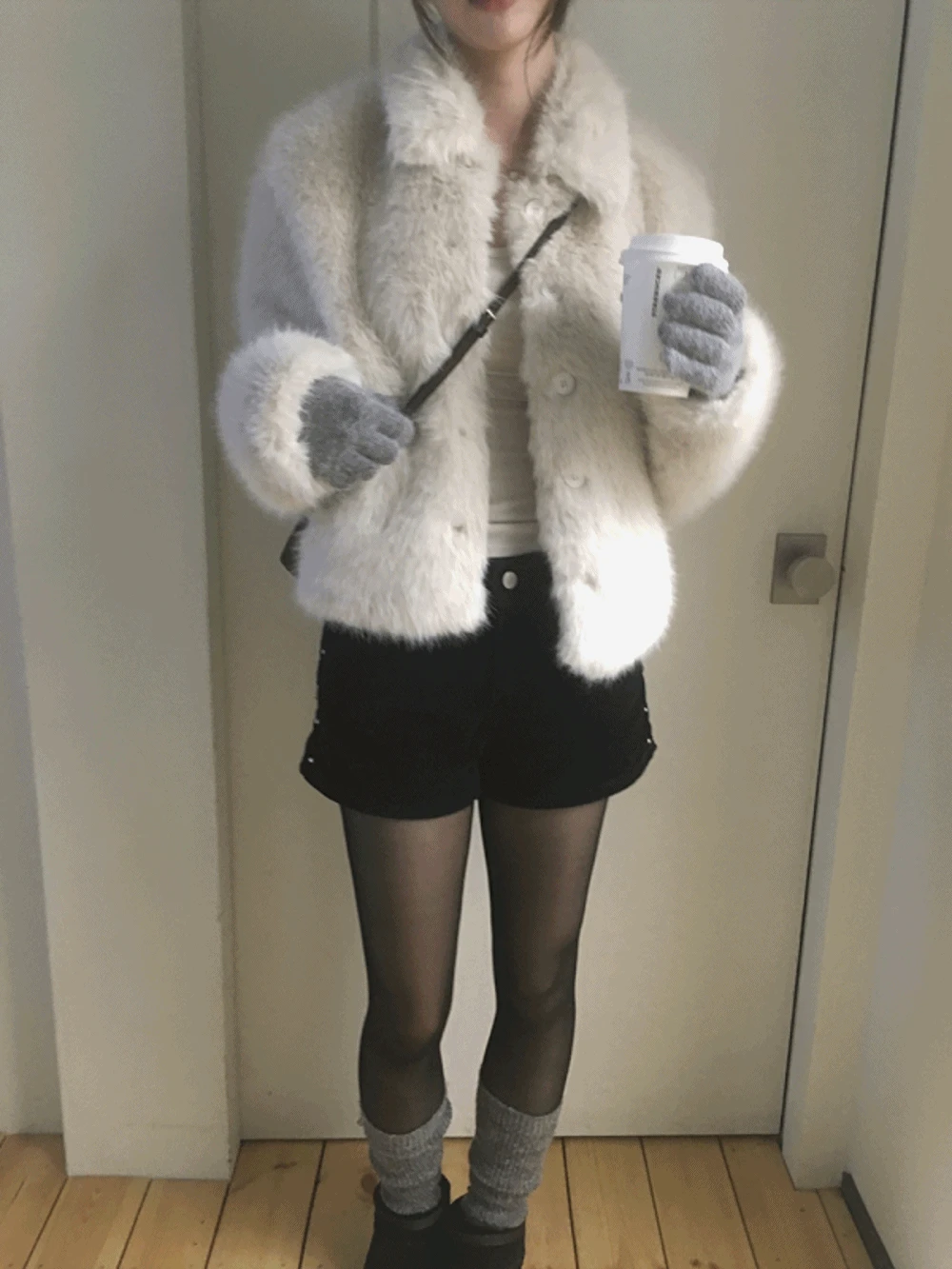 [문의폭주💌/겨울퍼자켓] 데몬 헤어 퍼 jacket