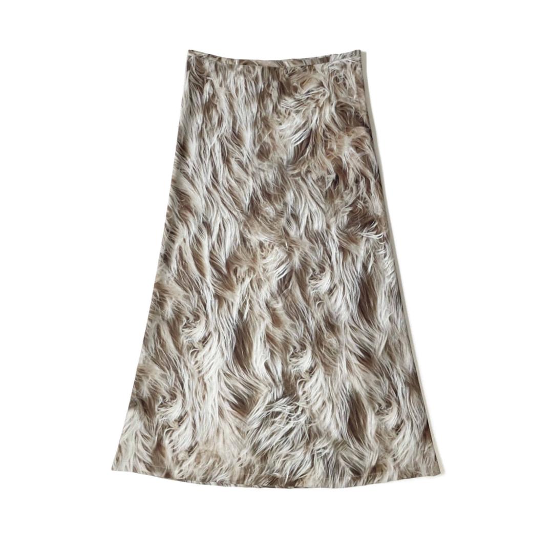 Furry skirt