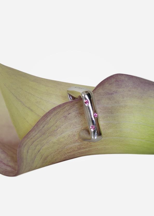 Pink square cuff