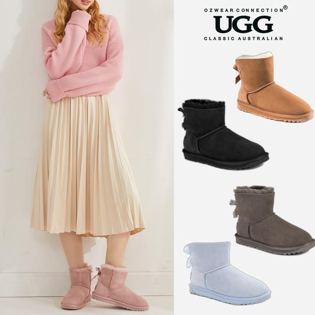 UGG 오즈웨어 양털 부츠 클래식 미니 III 베일리 OB365