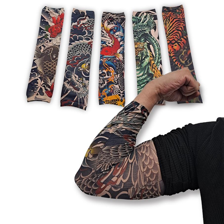 타투 쿨토시 팔토시 시원한 코스튬 분장 생일 쓸데없는 신박한 선물