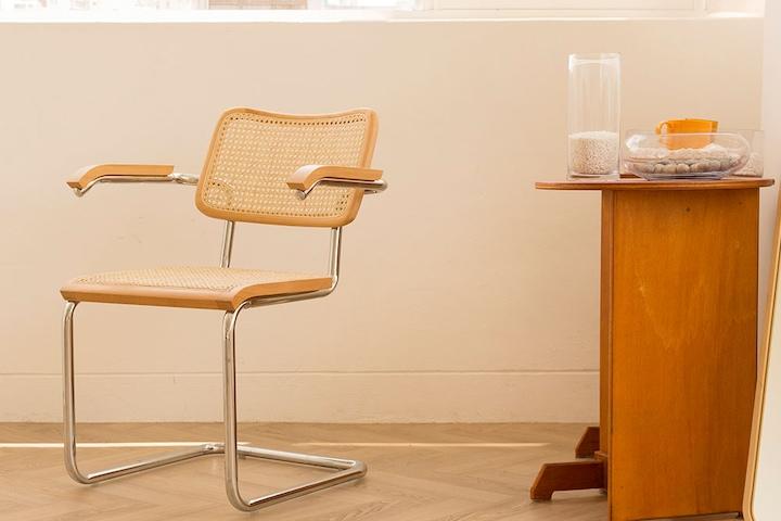 암체어 인테리어 카페 라탄의자