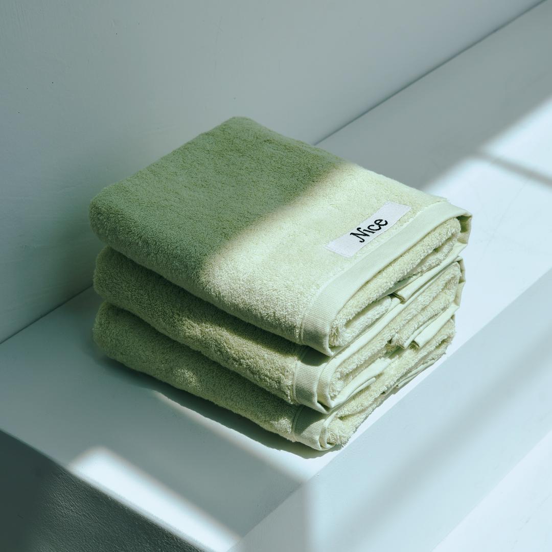 나이스웨더 SOLID TOWEL 1P (LIME)