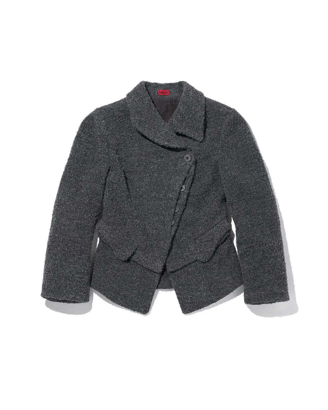 TILTED WOOL BLAZER_GREY