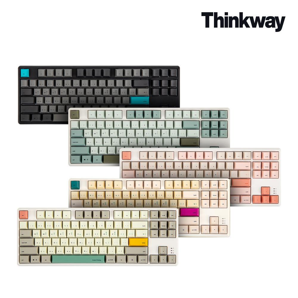 씽크웨이 토체티 301 유선 무선 저소음 텐키리스 키보드