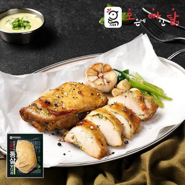 오빠닭 시그니처 오븐구이 통살 닭다리 청양마늘바베큐 100g