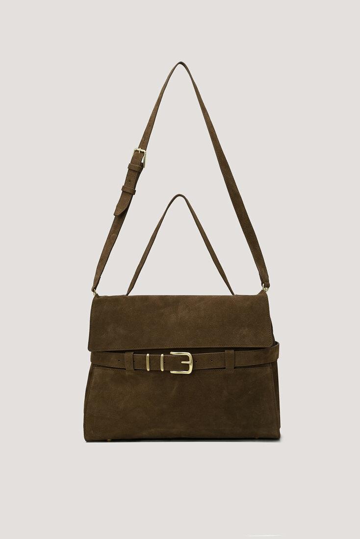 Buckle Strap Shoulder Bag