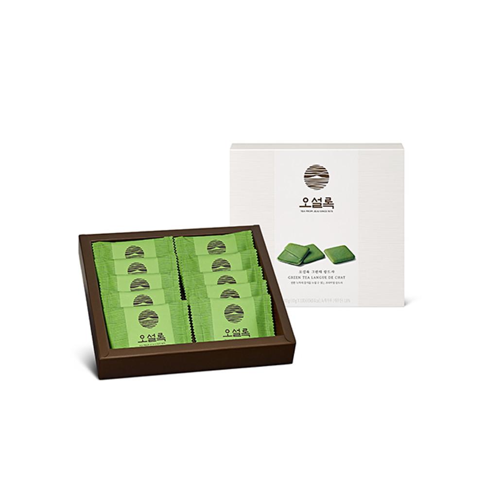 [본사직영]오설록 그린티 랑 드 샤 (10g X 10EA)/녹차과자/간식/선물