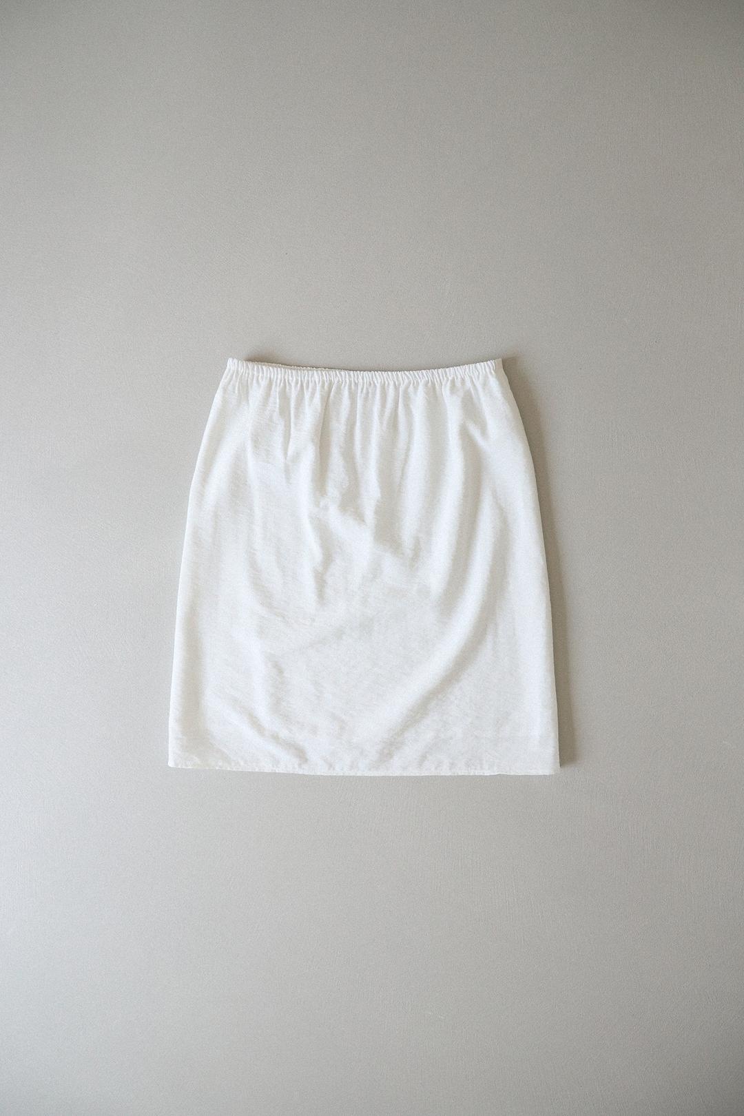 SOFT SHEER SKIRT - IVORY