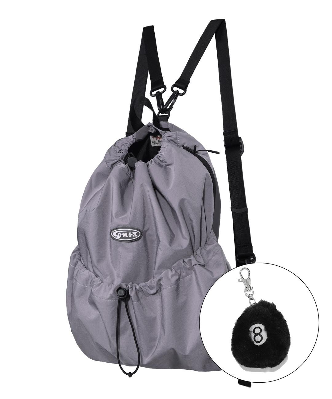 TIM DRAW STRING BAG PURPLE