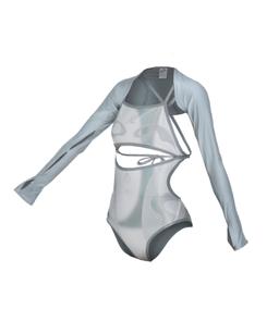 (8/31 Restock, 순차배송) Solid Bolero Rash Guard / Grey
