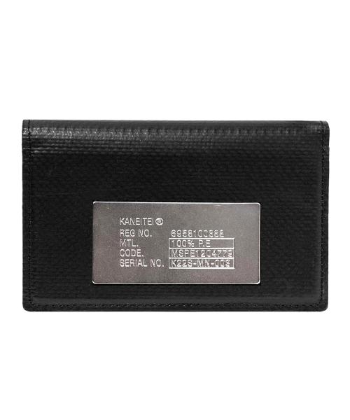 ECLIPSE CARD WALLET (BLACK) / UPCYCLED