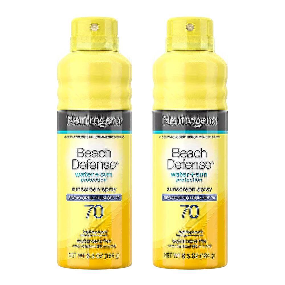 뉴트로지나 비치 디펜스 선스프레이 SPF70 184g X 2팩