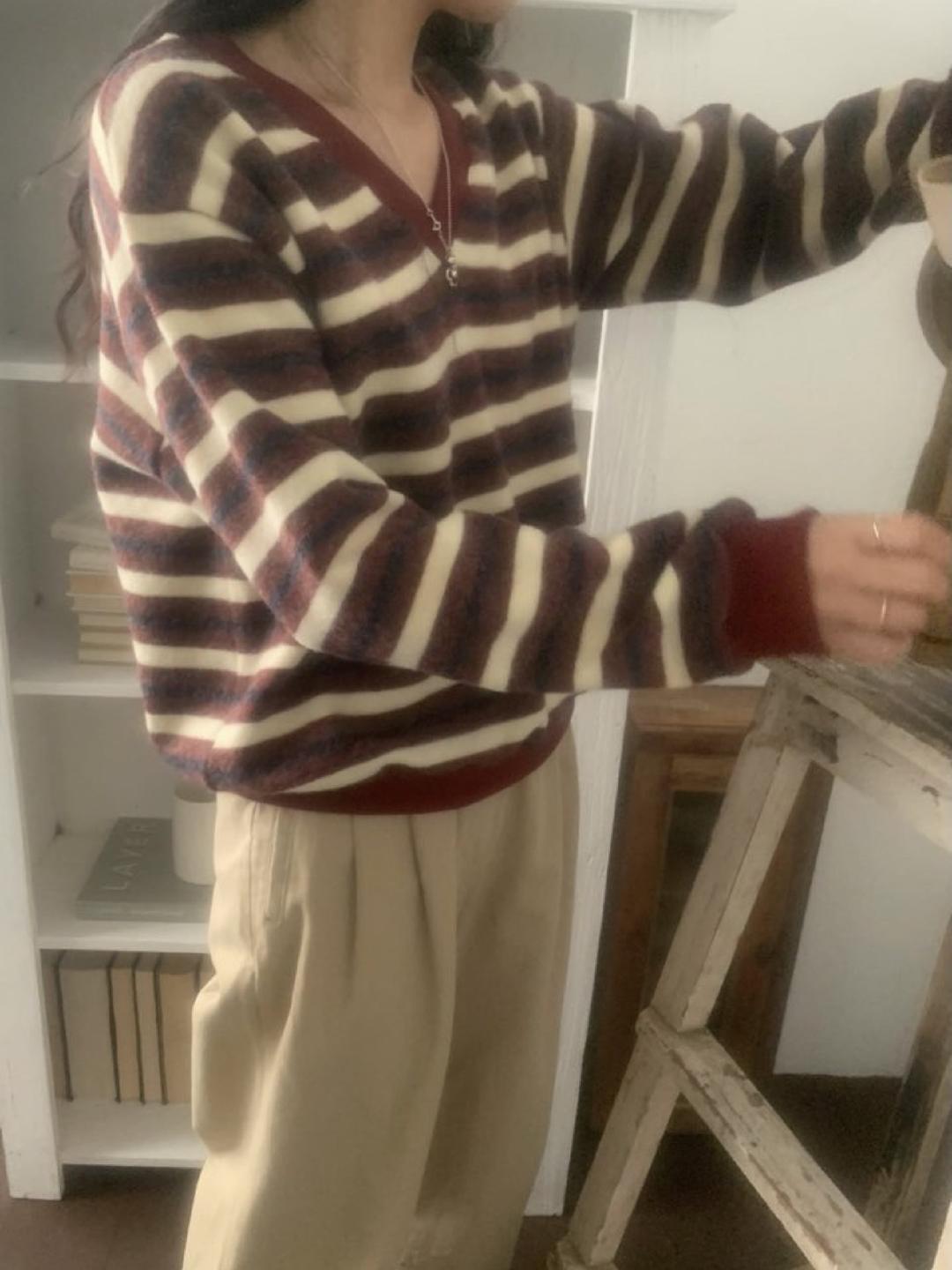 Hairy sweatshirt(2 color)