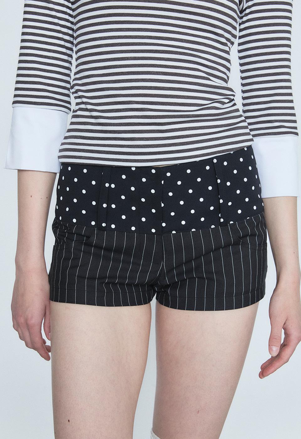 [2차 리오더] MIDNIGHT MICRO SHORTS (DOT&LINE)