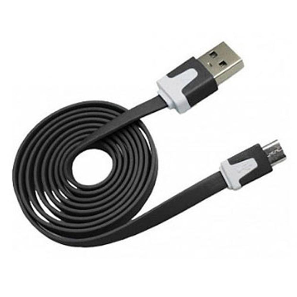 플랫 마이크로5핀 USB케이블 데이터 고속충전