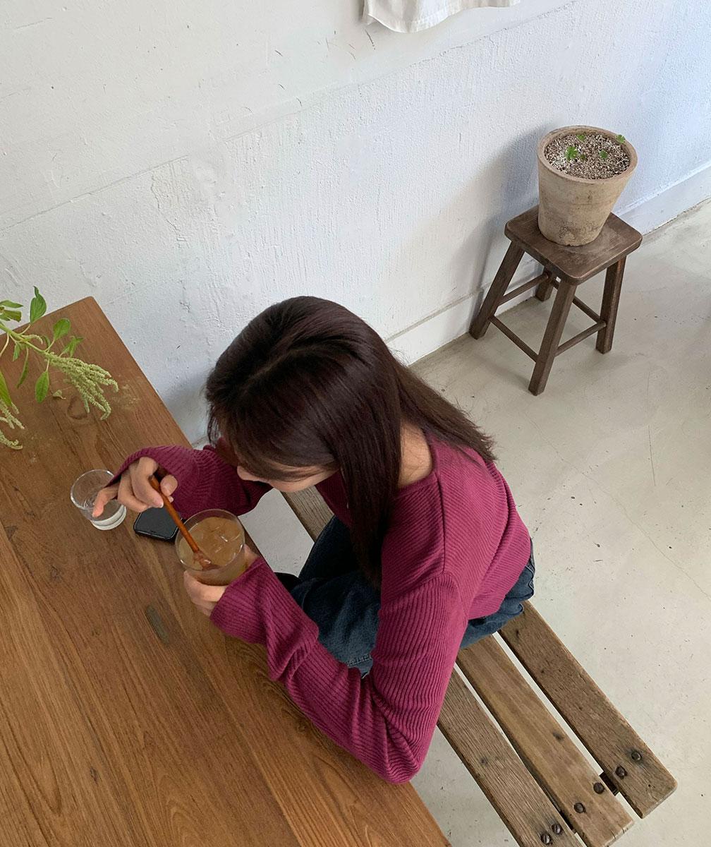 Grape cardigan