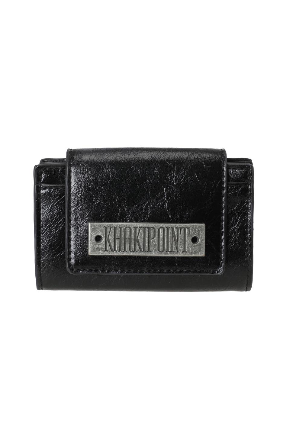 Leather Card Wallet (black)