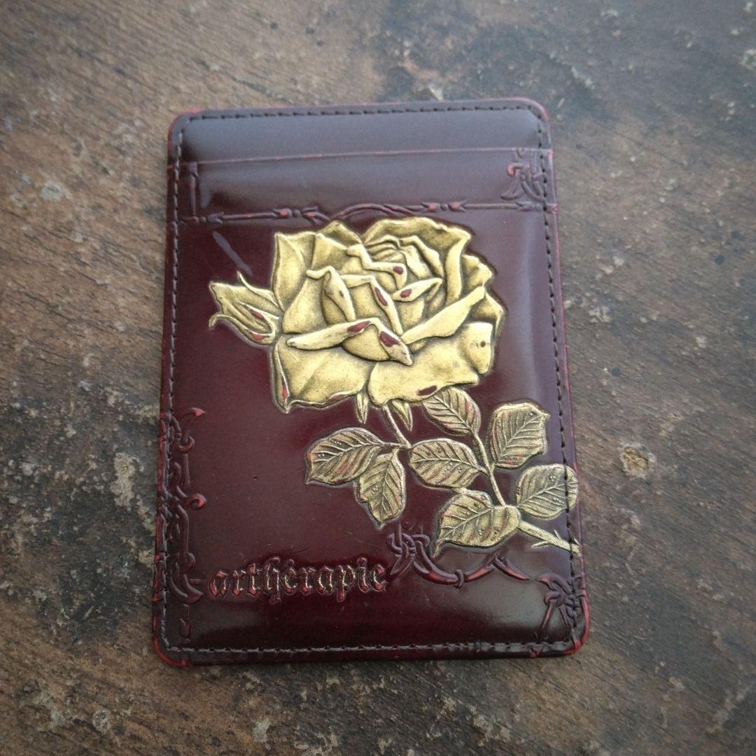 artherapie/アルセラピィ　ローズ柄　パスケース