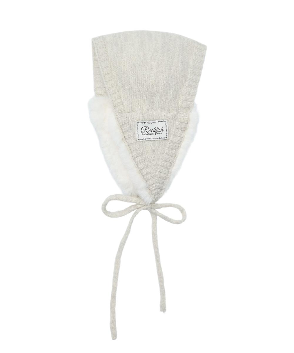 [NEW 10%] FLUFFY EARMUFF - LIGHT GREY