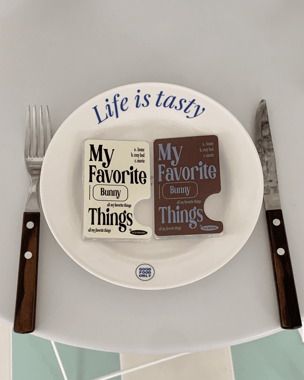 (custom) my favorite things card zip