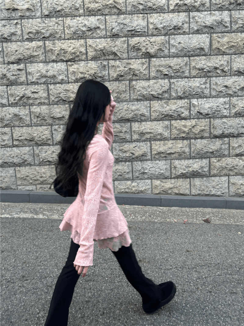 Lace Prill Baby Knit