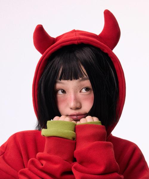 데빌 후드 레드