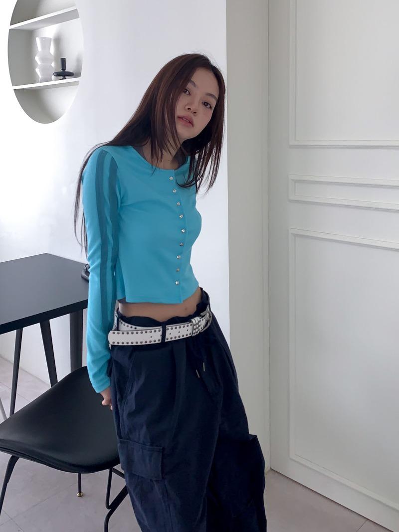 오이콧토 Snap line cardigan