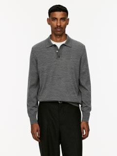 메리노 폴로 니트 스웨터