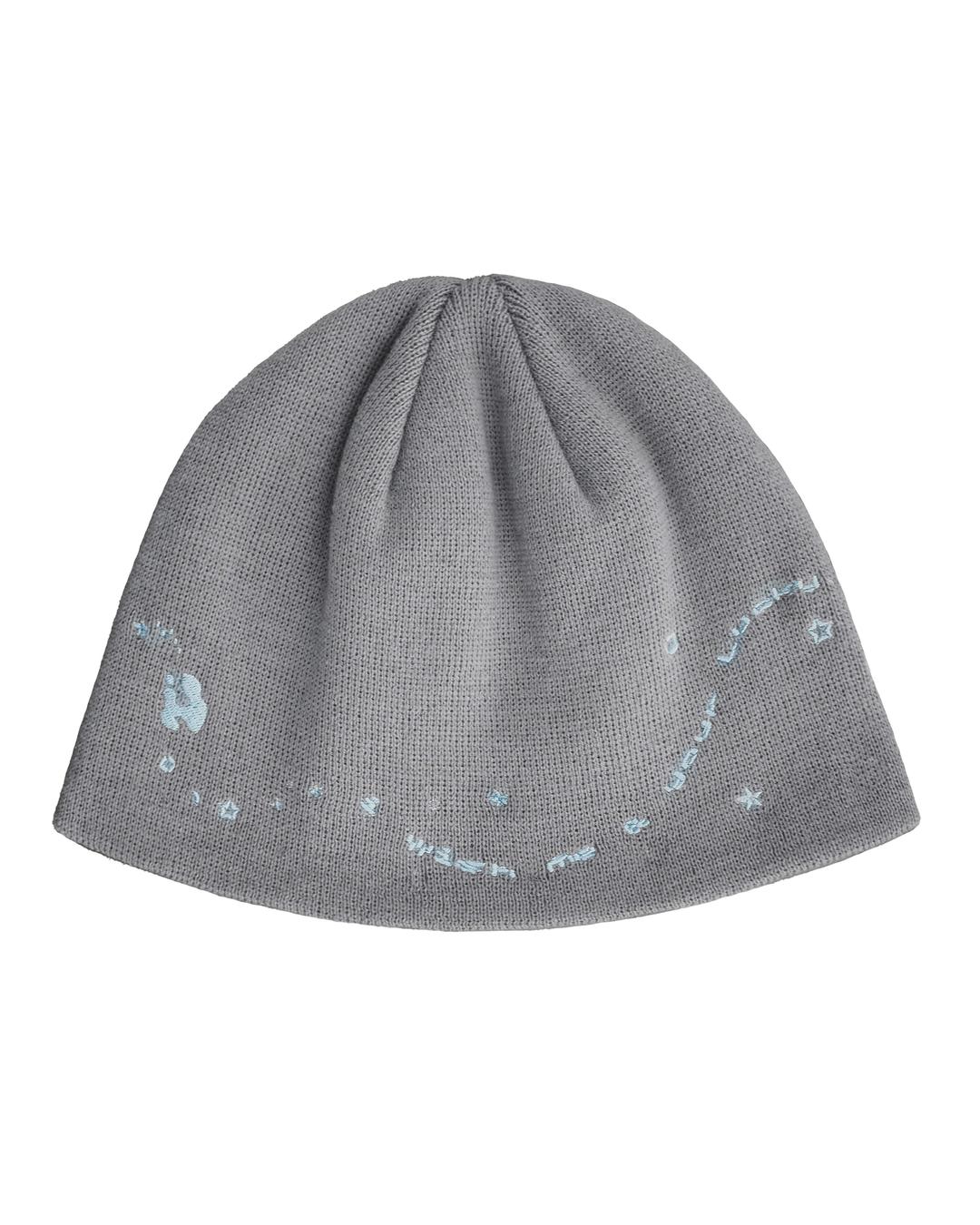 LUCKY BEANIE _ BLUE GREY