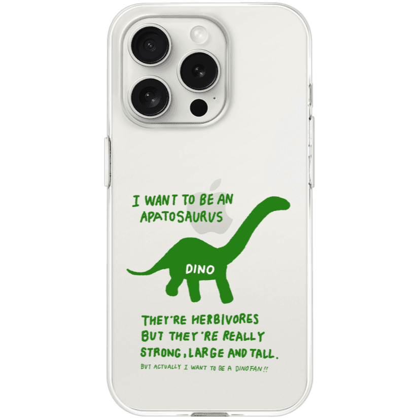 alwaysdinofan 아파토사우루스 폰케이스 ㅣ 마플샵