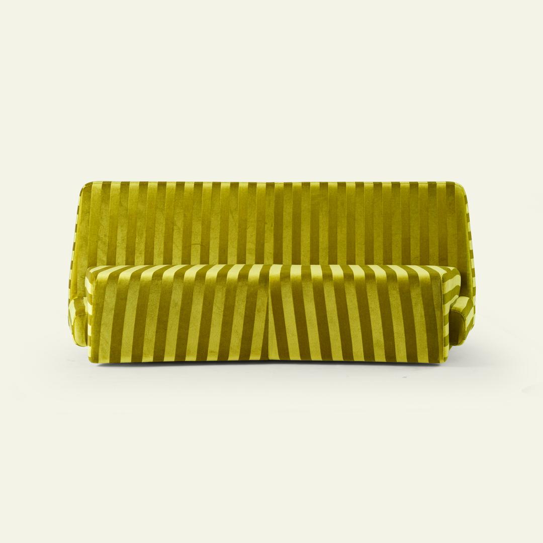 NUGU SOFA_OLIVE STRIPE