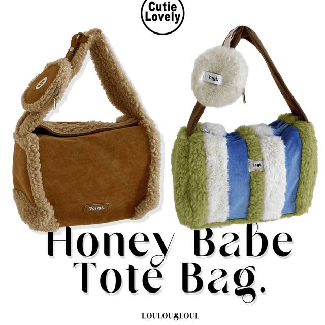 Honey Babe Tote Bag 허니 베베 토트백