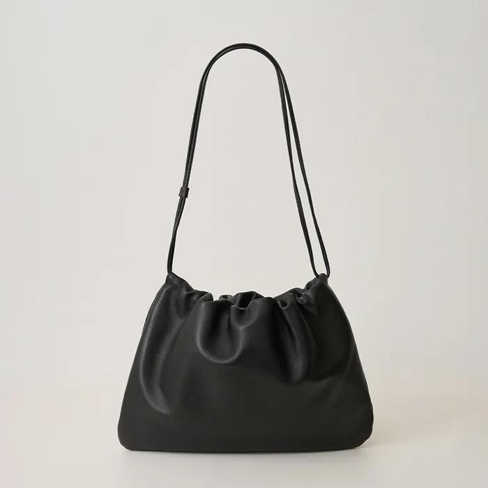 Nella strap large bag (Black)