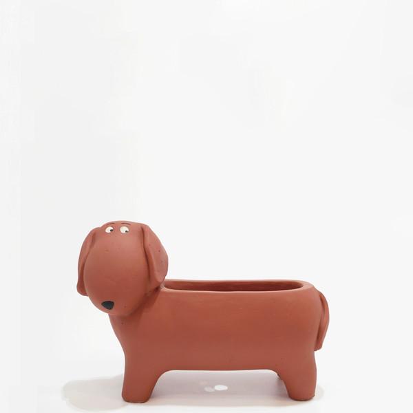 Dog Ceramic Pot - Dachshund