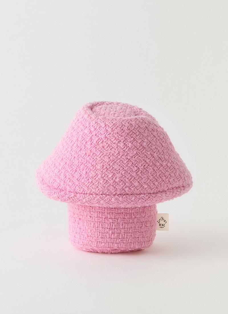 Tweed Pink Mushroom