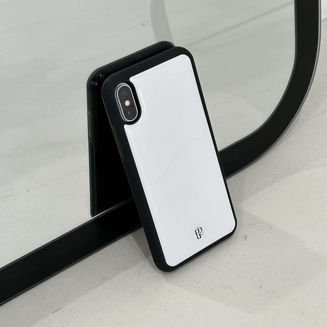 WHITE EPOXY PHONE CASE (화이트 에폭시 폰케이스)