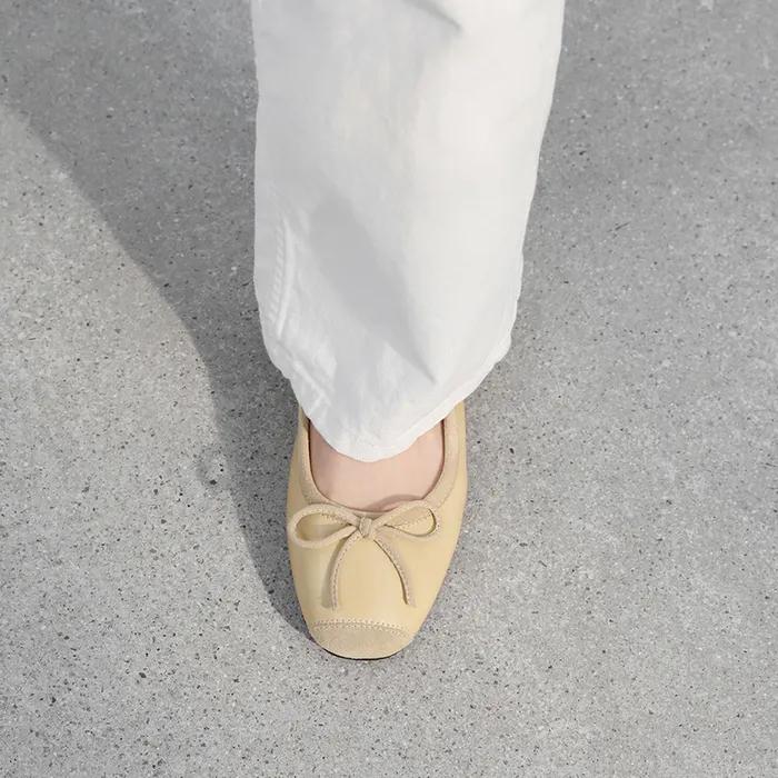 케이트 리본 플랫슈즈 (1cm)