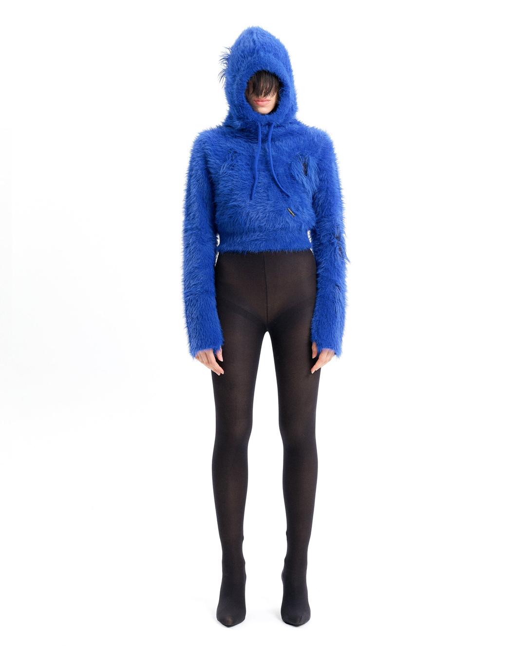 (EMMA) MYSTERY HOODED KNIT - 0 / BLUE