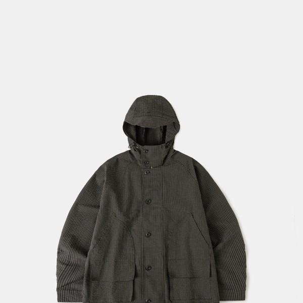 City Commuter Check Wind Jacket (Check Black)