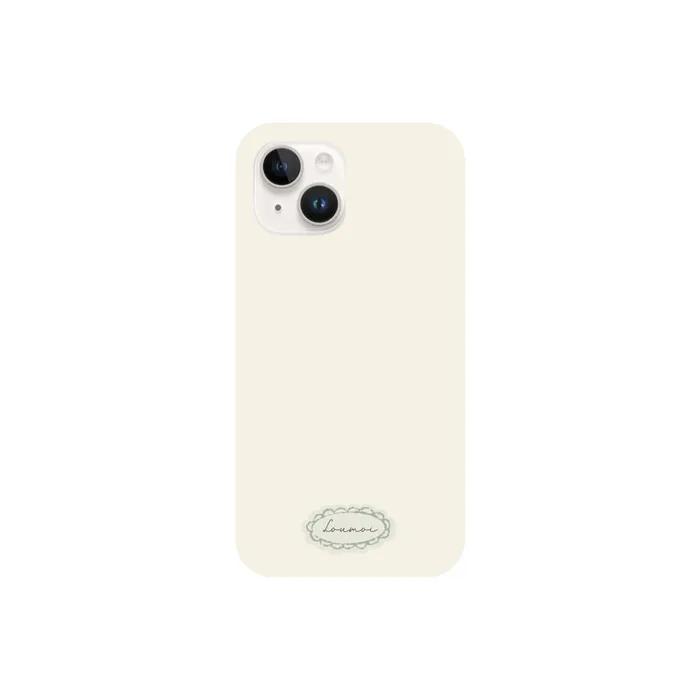 Leaf series : Ivory bloosm phonecase