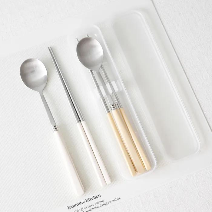 베르베 수저세트 + 어덜트 수저케이스