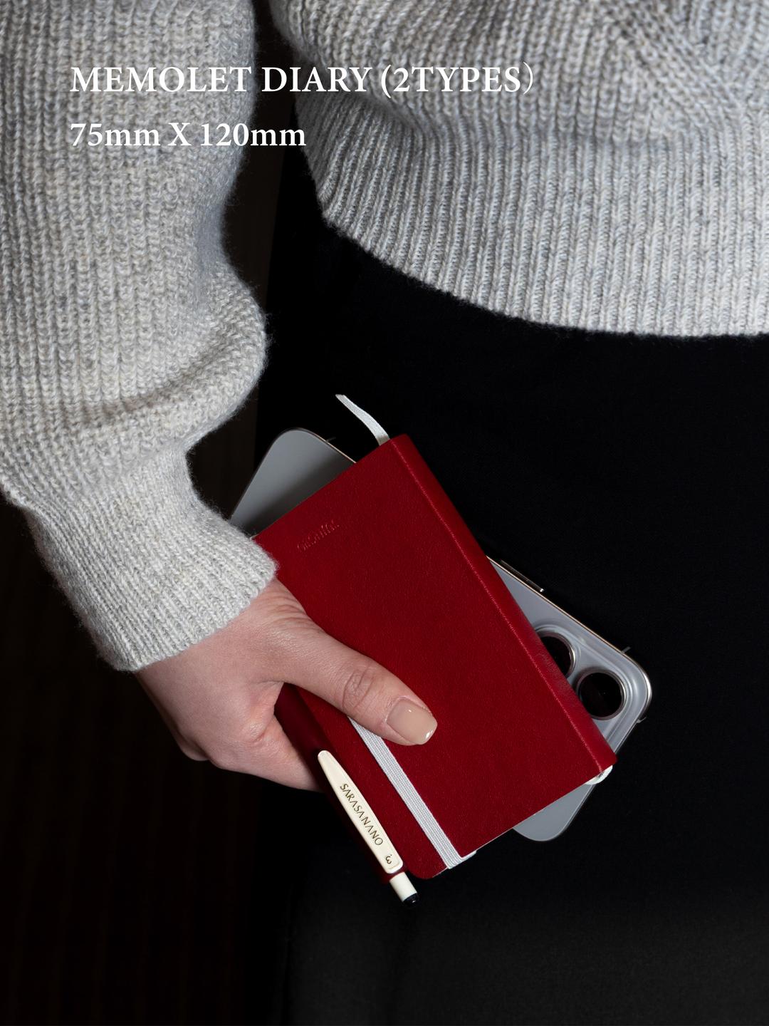 Memolet diary (2 types)