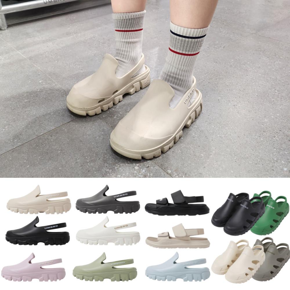 [국내매장판] 엄브로 토피 샌들 피셔맨 슬리퍼 클로그