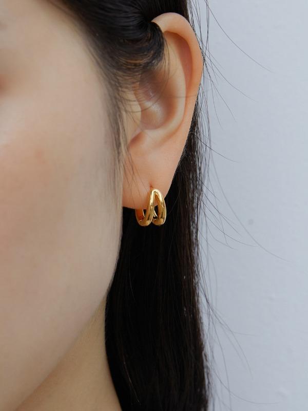 Glue earring_gold