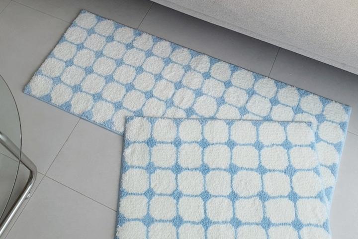 얀네 디자인 자체제작  자가드 발매트